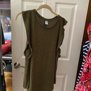 Luxe top, sleeveless